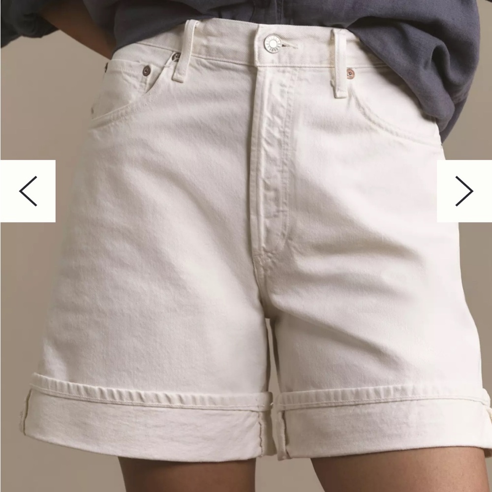 AGOLDE Dame Denim Shorts